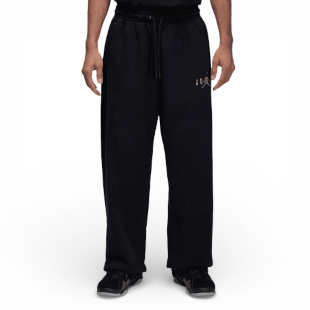 Air Jordan Gamma Blue Embroidered Oversize Baggy Fit Sweat Pants NWT - Picture 3 of 8